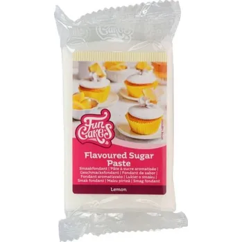 Přisada na vaření a pečení FunCakes, Nizozemsko Modelovací hmota na květiny citronová 250g - FunCakes | Skvělé pro Váš domácí dort