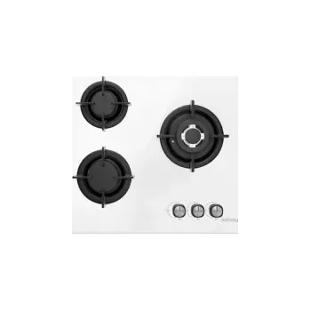 Varná deska Plynová varná deska ISEASY MGBG-603, 3 hořáky (bílá)