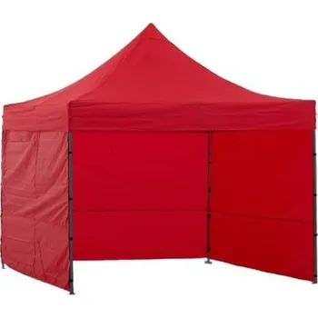 Zahradní altán ShopJK NŮŽKOVÝ STAN PROFI HQ 3X3M ČERVENÝ