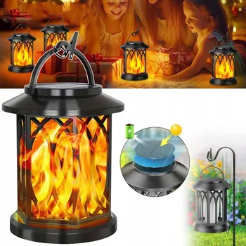 Venkovní osvětlení Solární LED lampy k zavěšení ven, solární lucerny, dekorace