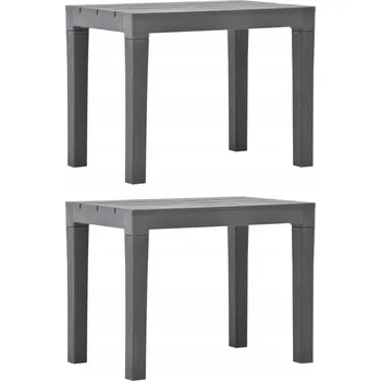 Zahradní lavice Lavička bez opěradla plast 60 x 38 cm