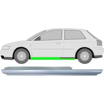 Prah karosérie Opravný plech prahu na Audi A3 8L 1996-2003 / Levá