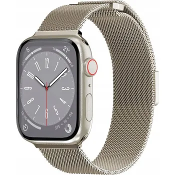 Řemínek na hodinky Řemínek SwitchEasy pro Apple, béžový