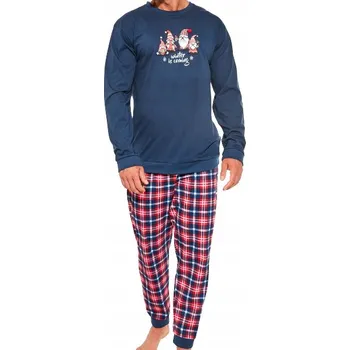 Pánské pyžamo Cornette pánské pyžamo 115/175 Gnomes dlouhý rukáv, velikost XXL