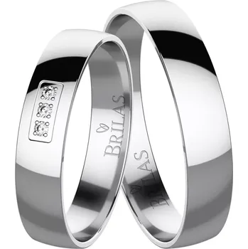 Prsten Josip White - snubní prsteny z bílého zlata