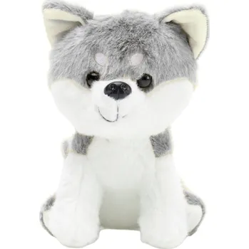 plyšák Plyšový Vlček Šedý 20 cm