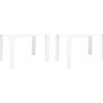 Zahradní lavice Lavička bez opěradla plast 60 x 38 cm