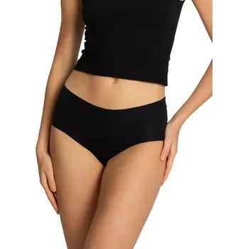 Dámské oblečení Kalhotky Julimex Cotton Mood Maxi černá velikost M-38/40