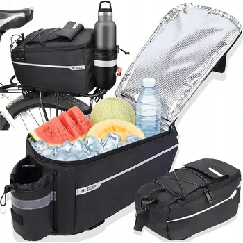 brašna na kolo CYKLISTICKÁ BRAŠNA NA NOSIČ TAŠKA NA RAMENO KOLO 10L VYZTUŽENÁ VODĚODOLNÁ