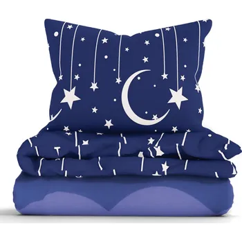 Francouzské bavlněné povlečení Renforcé – Noční obloha