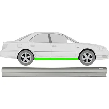 Prah karosérie Opravný plech prahu na Toyota Camry 2001-2006 / Pravá