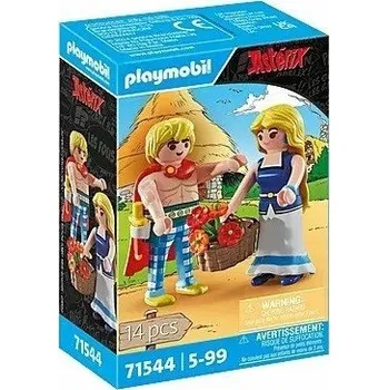 Stavebnice Playmobil PLAYMOBIL ASTERIX: Tragikomix a Falbala (71544)