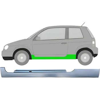 Prah karosérie Kompletní práh / Levá VW Lupo Seat Arosa 98-05