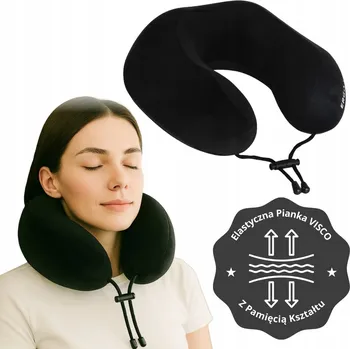 Polštář Polštář na krk Rogal do letadla COMFY s paměťovou pěnou
