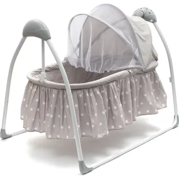 Kolébka pro miminko Dětská kolébka NEW BABY Swingy s melodiemi a časovačem