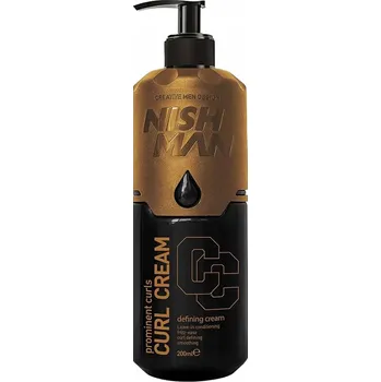 Stylingový přípravek Krém na kudrnaté vlasy NISHMAN Curl Cream 200 Ml
