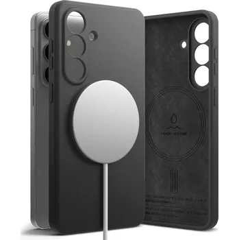 Telefonní příslušenství Kryt Ringke Silicone Magnetic Magsafe Samsung Galaxy S26 Black