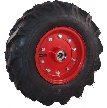 Pojezdové kolečko Nafukovací kolo na půleném barveném disku NB 420 GL-mont -TS-šípový -17mm 17561224