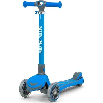 Dětská tříkolka Milly Mally Dětská koloběžka Scooter Boogie Modrá