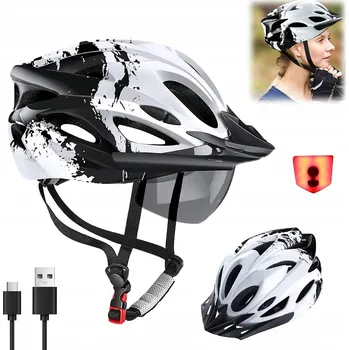 Cyklistická přilba CYKLISTICKÁ PŘILBA NASTAVITELNÁ 57-62 cm ČERNÁ velikost L