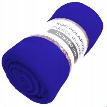 deka Fleecová deka EVENA polar 130 cm x 160 cm modrá