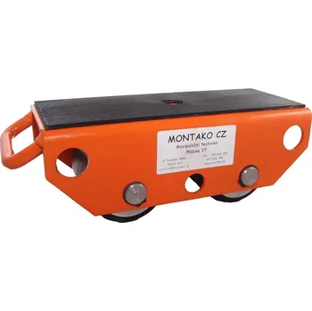 Plošinový vozík MONTAKO CZ s.r.o. Transportní stěhovací plošina 2t - gumová kola 7731003