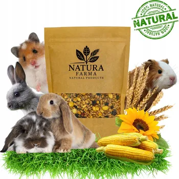 Krmivo pro hlodavce Krmivo pro hlodavce NATURA FARMA univerzální směs 0,5 kg