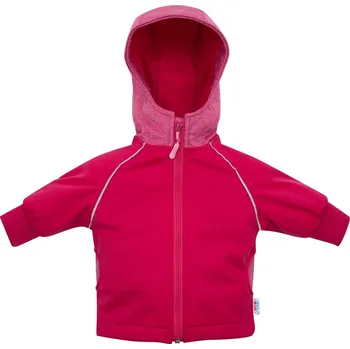 Kojenecké oblečení Softshellová kojenecká bundička New Baby růžová 74 (6-9m)