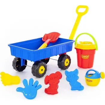 Hračka na písek Vozík na písek s doplňky