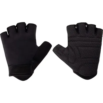 cyklistické rukavice FORCE FUN, černé - S