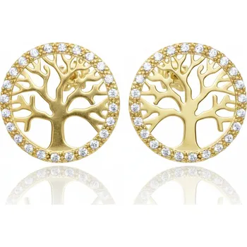Náušnice Soliter Náušnice ze žlutého zlata Strom života 239 001 01151 00 + 2 měsíce na vrácení zboží