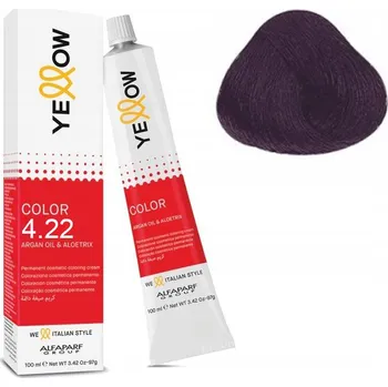 Barva na vlasy Barva na vlasy Alfaparf Žlutá 4.22 100 ml