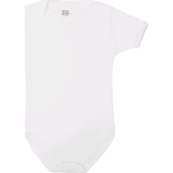 Kojenecký body Luxusní body krátký rukáv New Baby - bílé 98 (2-3 r)