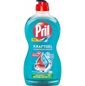 Mycí prostředek JAR NA NÁDOBÍ PRIL KRAFTGEL HYGIENISCHE FRISCHE 450ML. z Německa