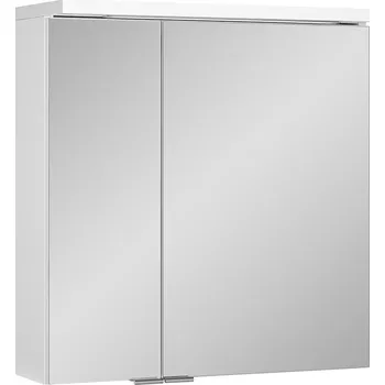 Koupelnový nábytek BPS-koupelny Zrcadlová skříňka závěsná s LED osvětlením Elite W 60 ZS