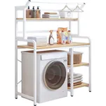 Kondela Regál nad pračku, dub natural/bílá, DARBY