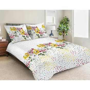 Povlečení Povlečení 220x200 Sada 3 dílů povlečení Saténové EXCLUSIVE 43