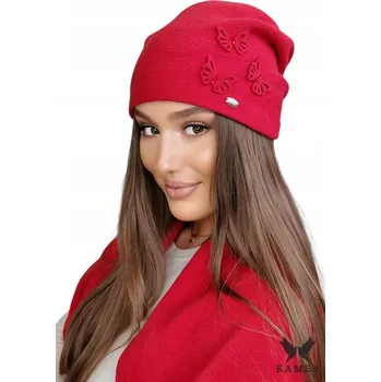 Dámské spodní prádlo MARAM dámská čepice červené barvy, KAMEA