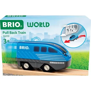 Vláček a vláčkodráha BRIO 36019 Natahovací vláček
