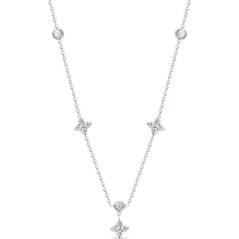 Řetízek Řetízek chirurgická ocel s kytičkou 2634