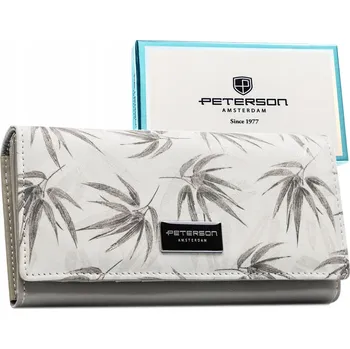 Peněženka Peterson peněženka z pravé kůže bílá PTN PX22-1-NPK WHITE - dámská