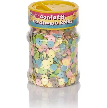 Vrták Flitrové konfety Astra pastelové 100 g