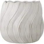 Kameninový květináč Isidora White 20 cm