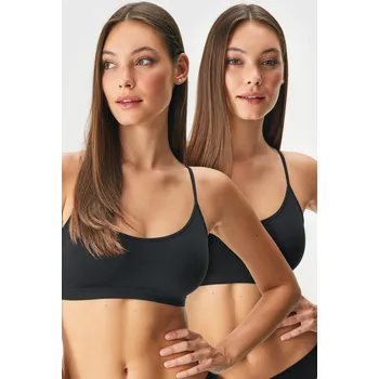Dámské spodní prádlo 2PACK Podprsenka Flexi Cleo Bralette bezešvá