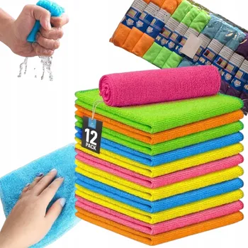 Utěrka Utěrka (mikrofáze) Dampod v balení po 12 ks, vícebarevná