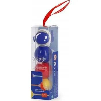 Zvýrazňovač Legami – Zvýrazňovač kosmos 3v1, modrý, červený, žlutý