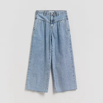 Reserved - Džíny wide leg - modrá - 624FZ-55J - 624FZ-55J-152