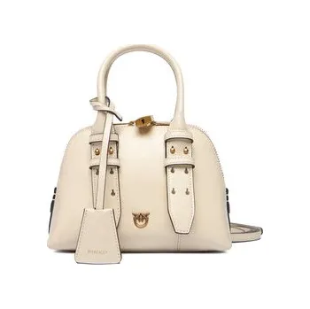 Kabelka Kabelka PINKO Bowling Bag Zip Mini AI 25-26 PLTT 105333 A0QO Écru OS