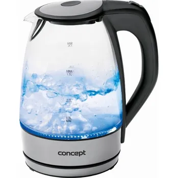 Rychlovarná konvice Rychlovarná konvice Concept RK-4030 2200 W 1,7 l stříbrná/šedá