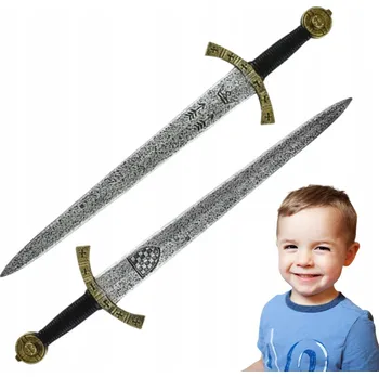 Dětská zbraň MIECZ - ŠAVLE RYTÍŘSKÁ PLASTOVÁ 54 CM